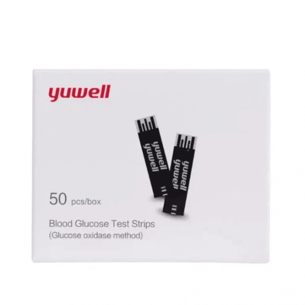 شرائح قياس السكر 50 شريط اختبار Yuwell