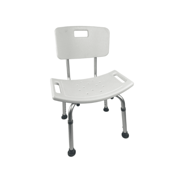 كرسي استحمام مع ساند للظهر