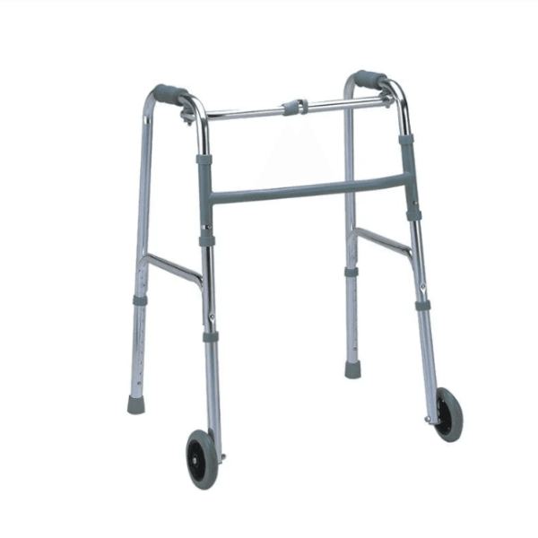 مشاية كبار السن مع عجلات قابلة للطي