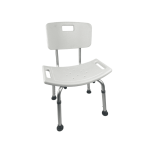 كرسي استحمام مع ساند للظهر